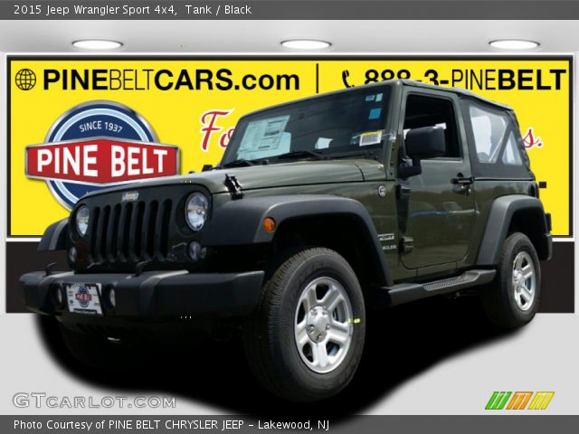 2015 Jeep Wrangler Sport 4x4 in Tank