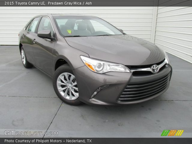 2015 Toyota Camry LE in Predawn Gray Mica