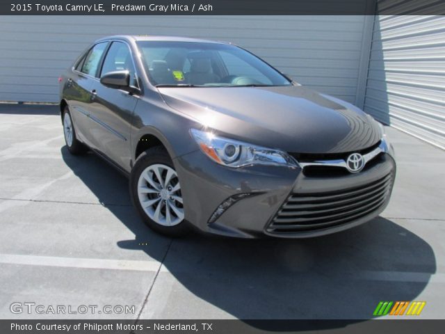2015 Toyota Camry LE in Predawn Gray Mica