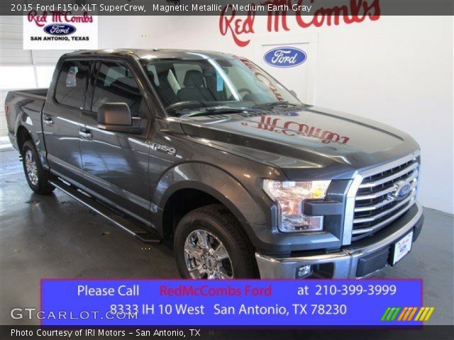 2015 Ford F150 XLT SuperCrew in Magnetic Metallic