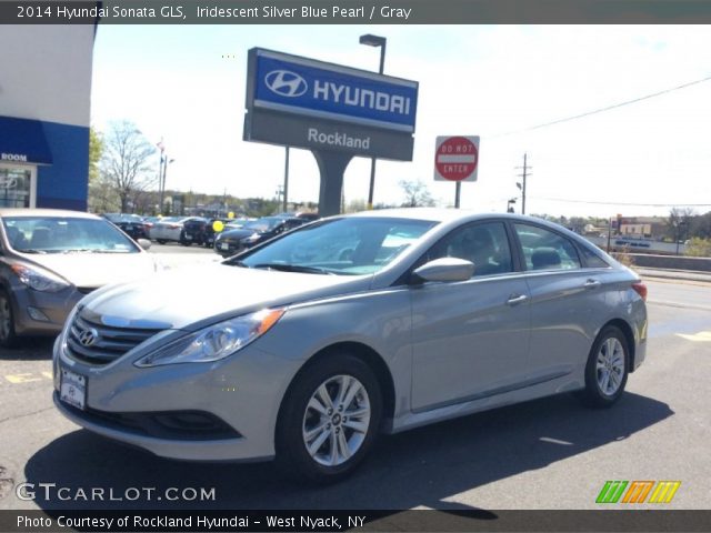 2014 Hyundai Sonata GLS in Iridescent Silver Blue Pearl