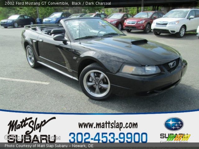 2002 Ford Mustang GT Convertible in Black