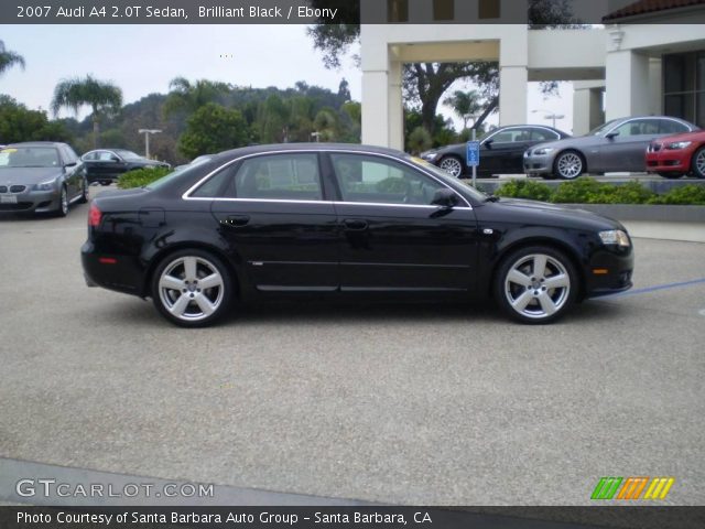 2007 Audi A4 2.0T Sedan in Brilliant Black
