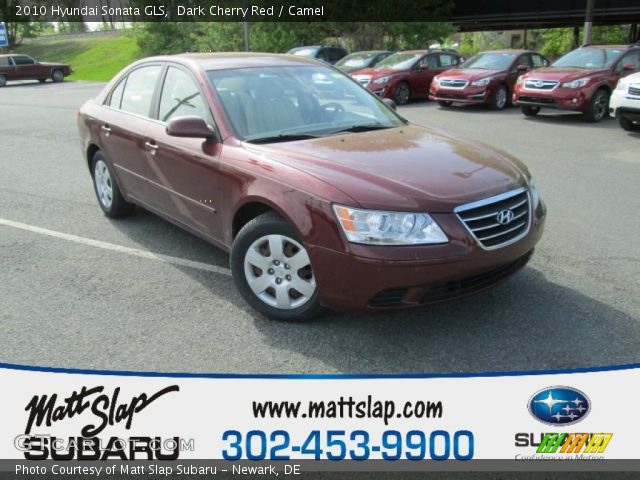 2010 Hyundai Sonata GLS in Dark Cherry Red