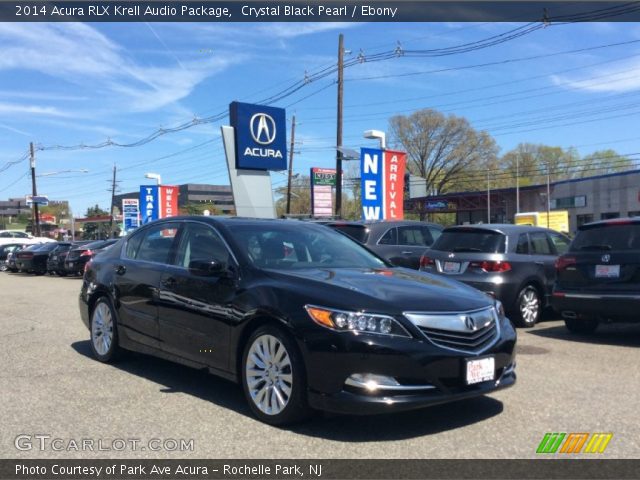 2014 Acura RLX Krell Audio Package in Crystal Black Pearl
