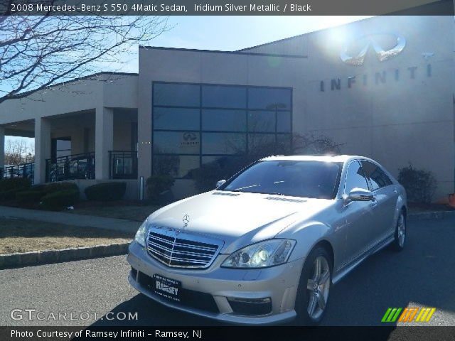 2008 Mercedes-Benz S 550 4Matic Sedan in Iridium Silver Metallic