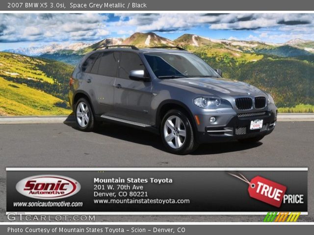 2007 BMW X5 3.0si in Space Grey Metallic
