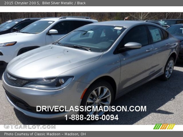 2015 Chrysler 200 S in Billet Silver Metallic