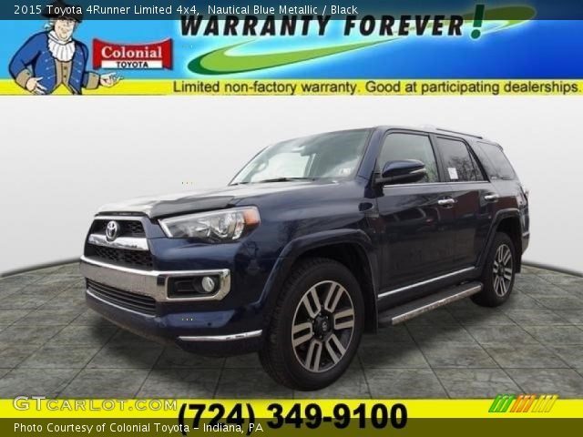 2015 Toyota 4Runner Limited 4x4 in Nautical Blue Metallic
