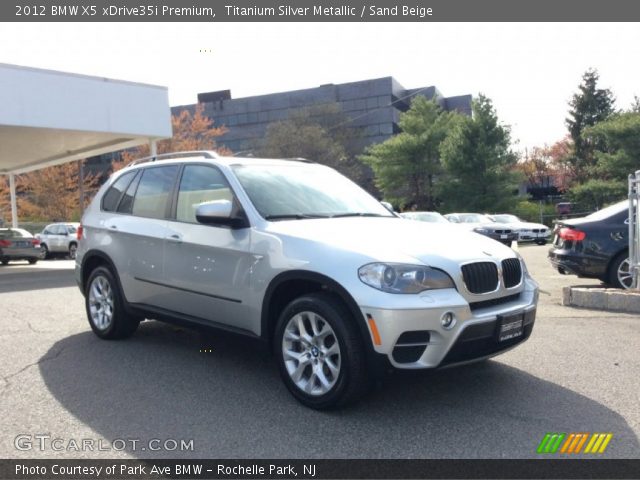 2012 BMW X5 xDrive35i Premium in Titanium Silver Metallic
