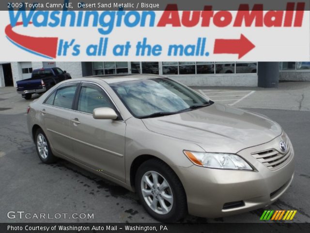 2009 Toyota Camry LE in Desert Sand Metallic