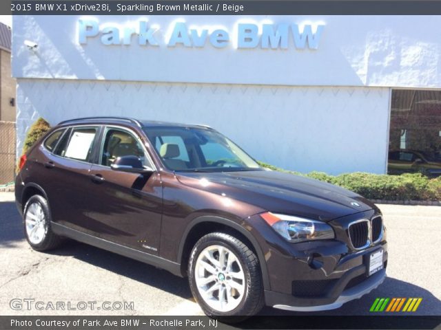 2015 BMW X1 xDrive28i in Sparkling Brown Metallic