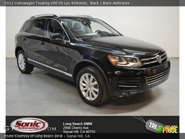 2012 Volkswagen Touareg VR6 FSI Lux 4XMotion in Black