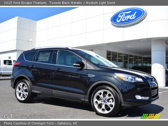 2015 Ford Escape Titanium in Tuxedo Black Metallic