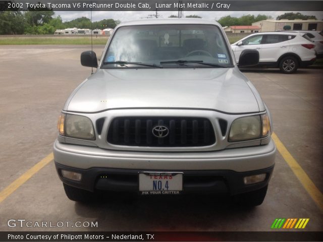 2002 Toyota Tacoma V6 PreRunner Double Cab in Lunar Mist Metallic