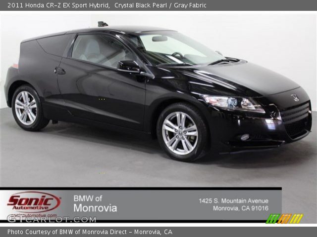 2011 Honda CR-Z EX Sport Hybrid in Crystal Black Pearl