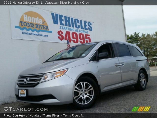 2011 Honda Odyssey EX-L in Alabaster Silver Metallic