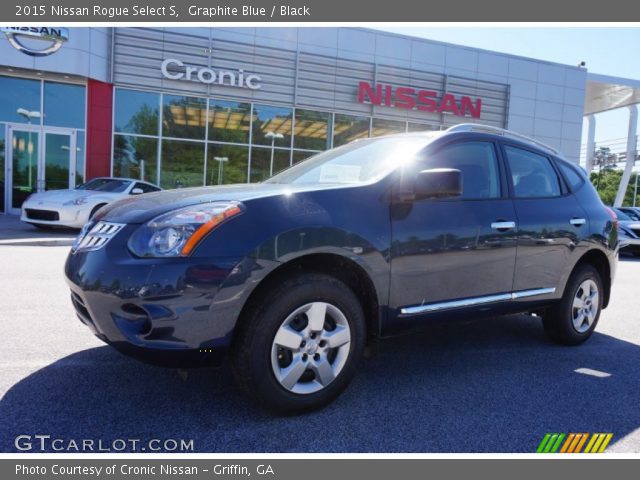 2015 Nissan Rogue Select S in Graphite Blue