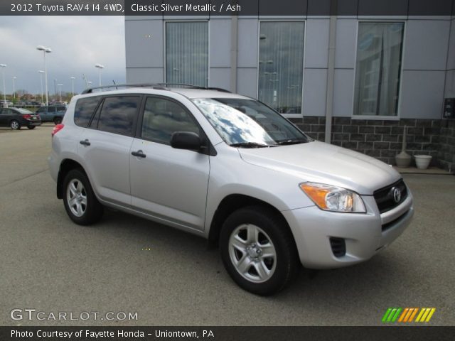 2012 Toyota RAV4 I4 4WD in Classic Silver Metallic