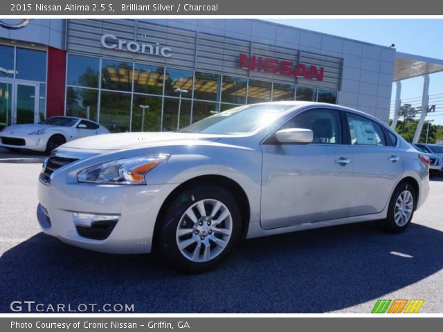2015 Nissan Altima 2.5 S in Brilliant Silver
