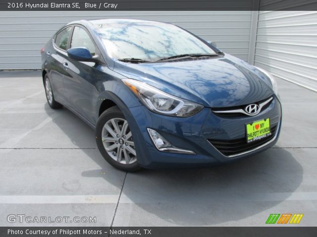 2016 Hyundai Elantra SE in Blue