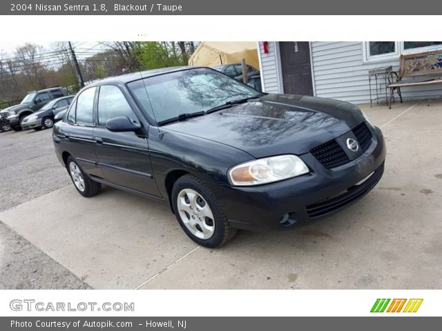 2004 Nissan Sentra 1.8 in Blackout