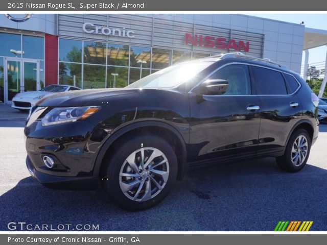 2015 Nissan Rogue SL in Super Black
