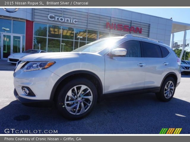 2015 Nissan Rogue SL in Brilliant Silver