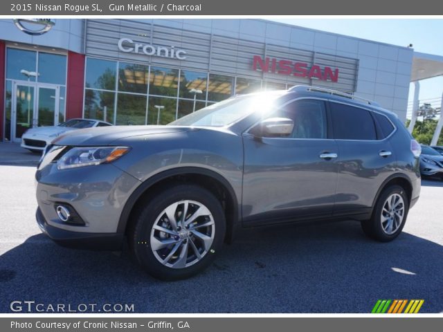 2015 Nissan Rogue SL in Gun Metallic