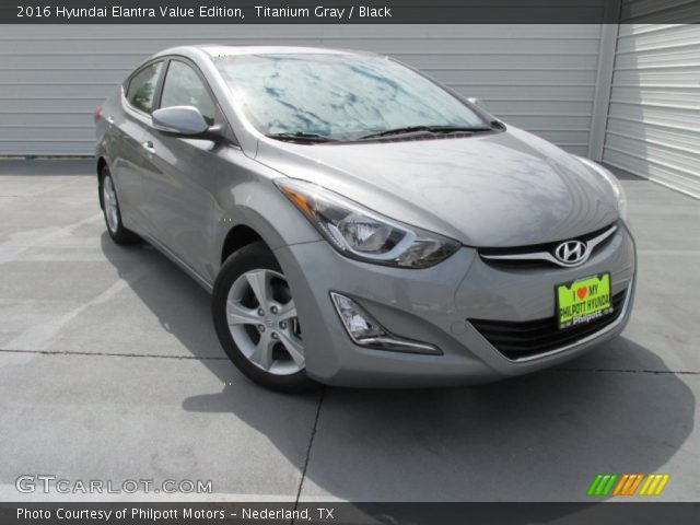 2016 Hyundai Elantra Value Edition in Titanium Gray