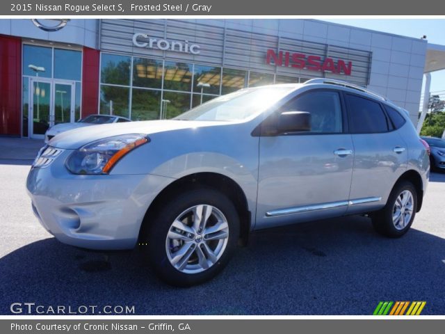 2015 Nissan Rogue Select S in Frosted Steel