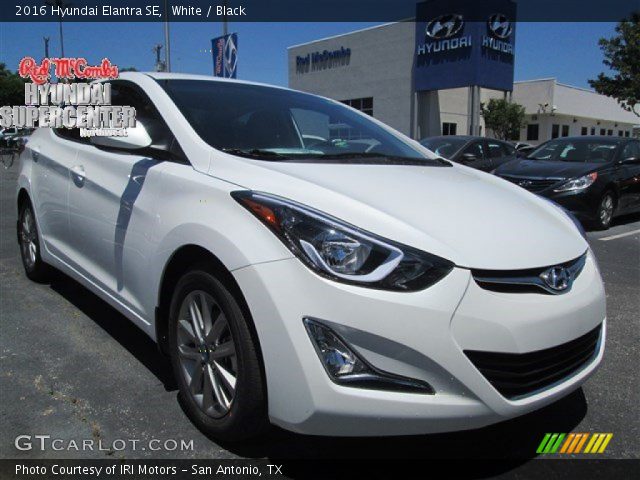 2016 Hyundai Elantra SE in White