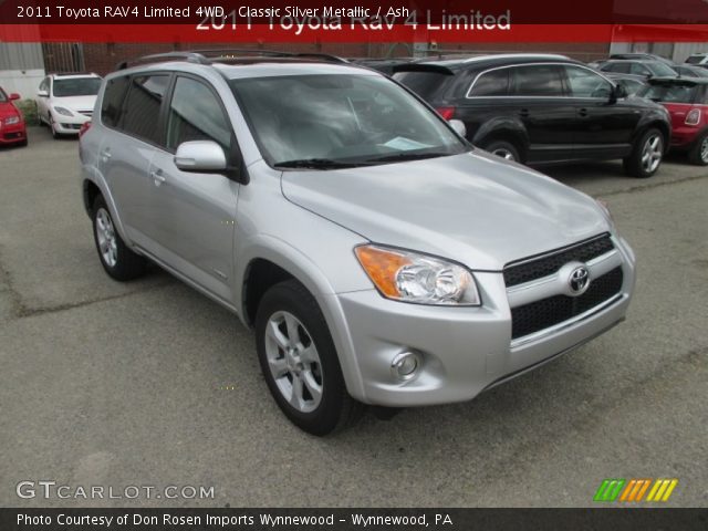2011 Toyota RAV4 Limited 4WD in Classic Silver Metallic