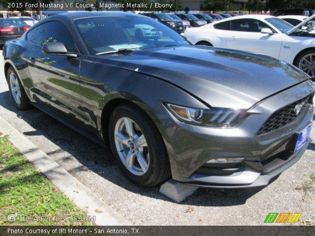 2015 Ford Mustang V6 Coupe in Magnetic Metallic