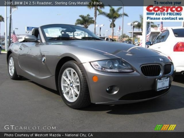2005 BMW Z4 2.5i Roadster in Sterling Grey Metallic