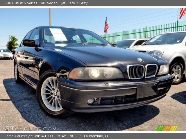 2001 BMW 5 Series 540i Sedan in Jet Black