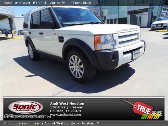 2008 Land Rover LR3 V8 SE in Alaska White