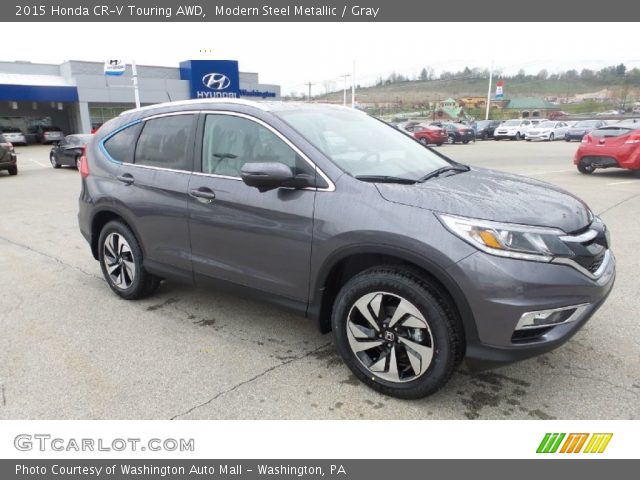 2015 Honda CR-V Touring AWD in Modern Steel Metallic