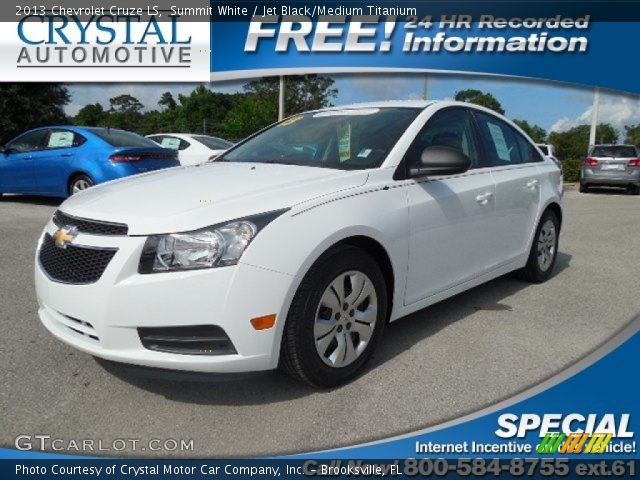 2013 Chevrolet Cruze LS in Summit White