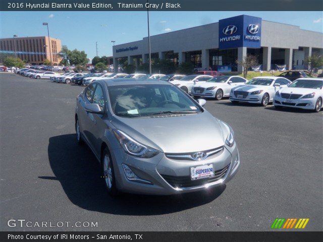 2016 Hyundai Elantra Value Edition in Titanium Gray
