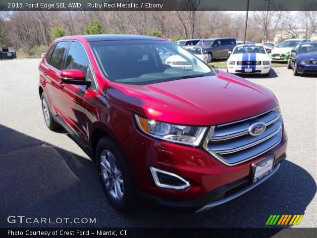 2015 Ford Edge SEL AWD in Ruby Red Metallic