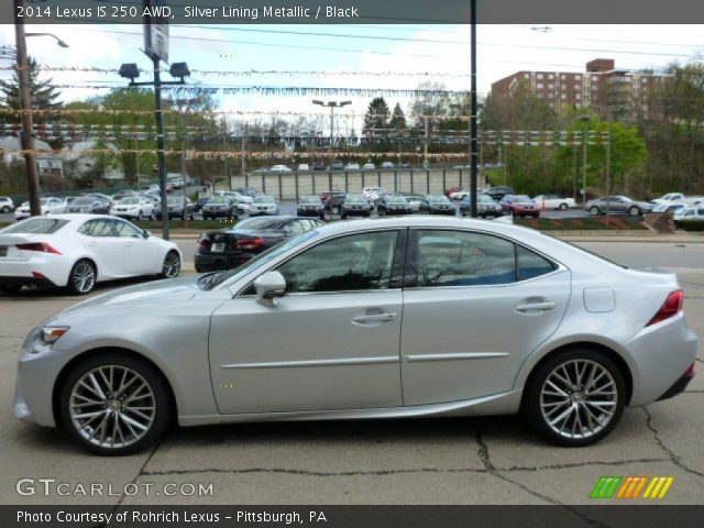 2014 Lexus IS 250 AWD in Silver Lining Metallic