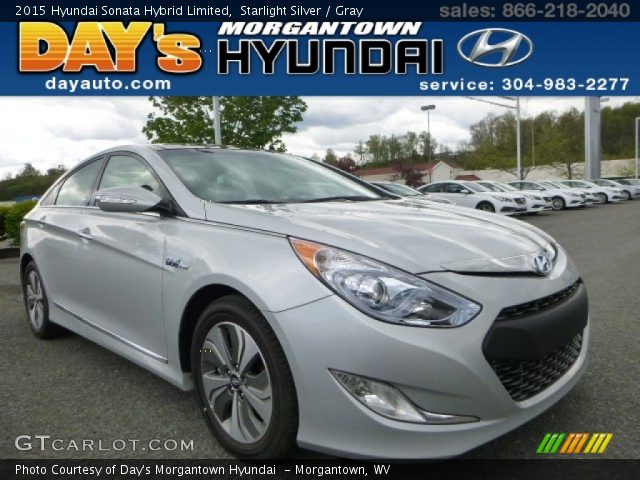 2015 Hyundai Sonata Hybrid Limited in Starlight Silver