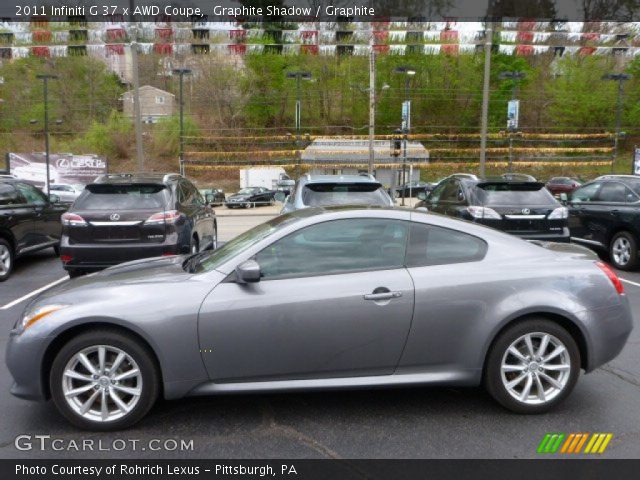 2011 Infiniti G 37 x AWD Coupe in Graphite Shadow