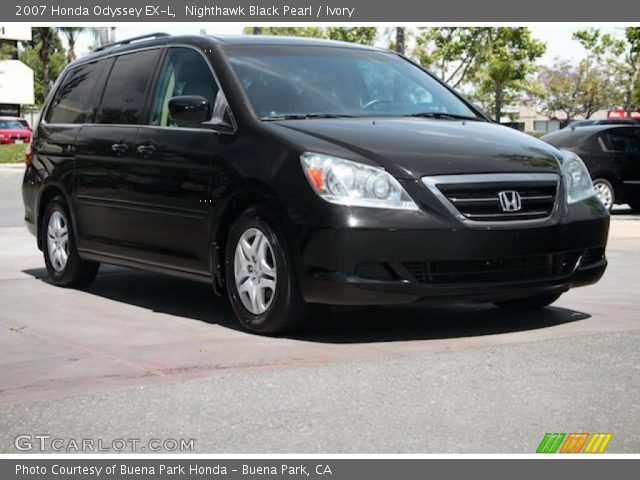 2007 Honda Odyssey EX-L in Nighthawk Black Pearl