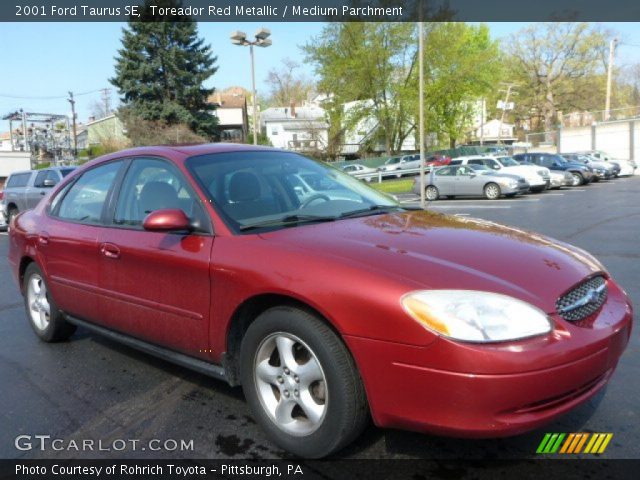 2001 Ford Taurus SE in Toreador Red Metallic