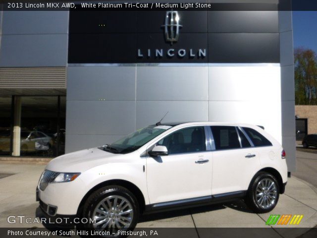 2013 Lincoln MKX AWD in White Platinum Tri-Coat