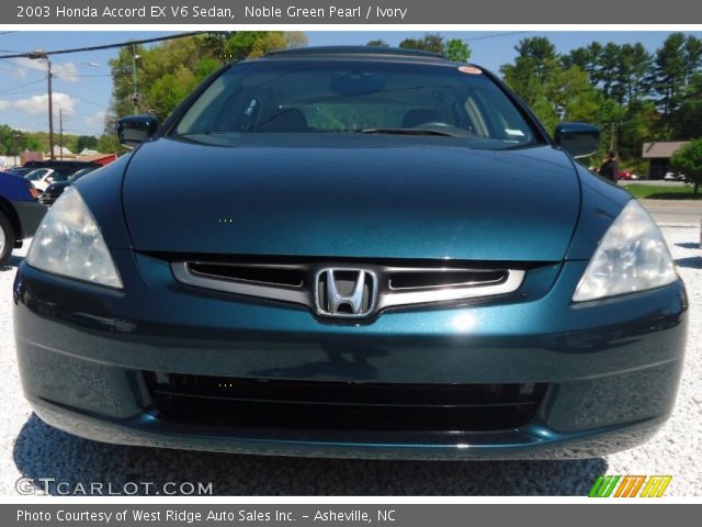 2003 Honda Accord EX V6 Sedan in Noble Green Pearl