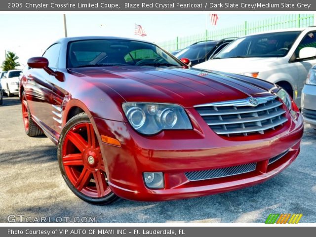 2005 Chrysler Crossfire Limited Coupe in Blaze Red Crystal Pearlcoat