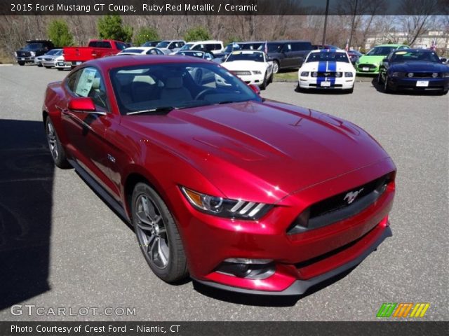2015 Ford Mustang GT Coupe in Ruby Red Metallic